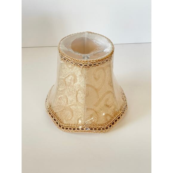 Retro Small Lamp Shade Vintage Cloth Lampshade - Picture 4 of 6